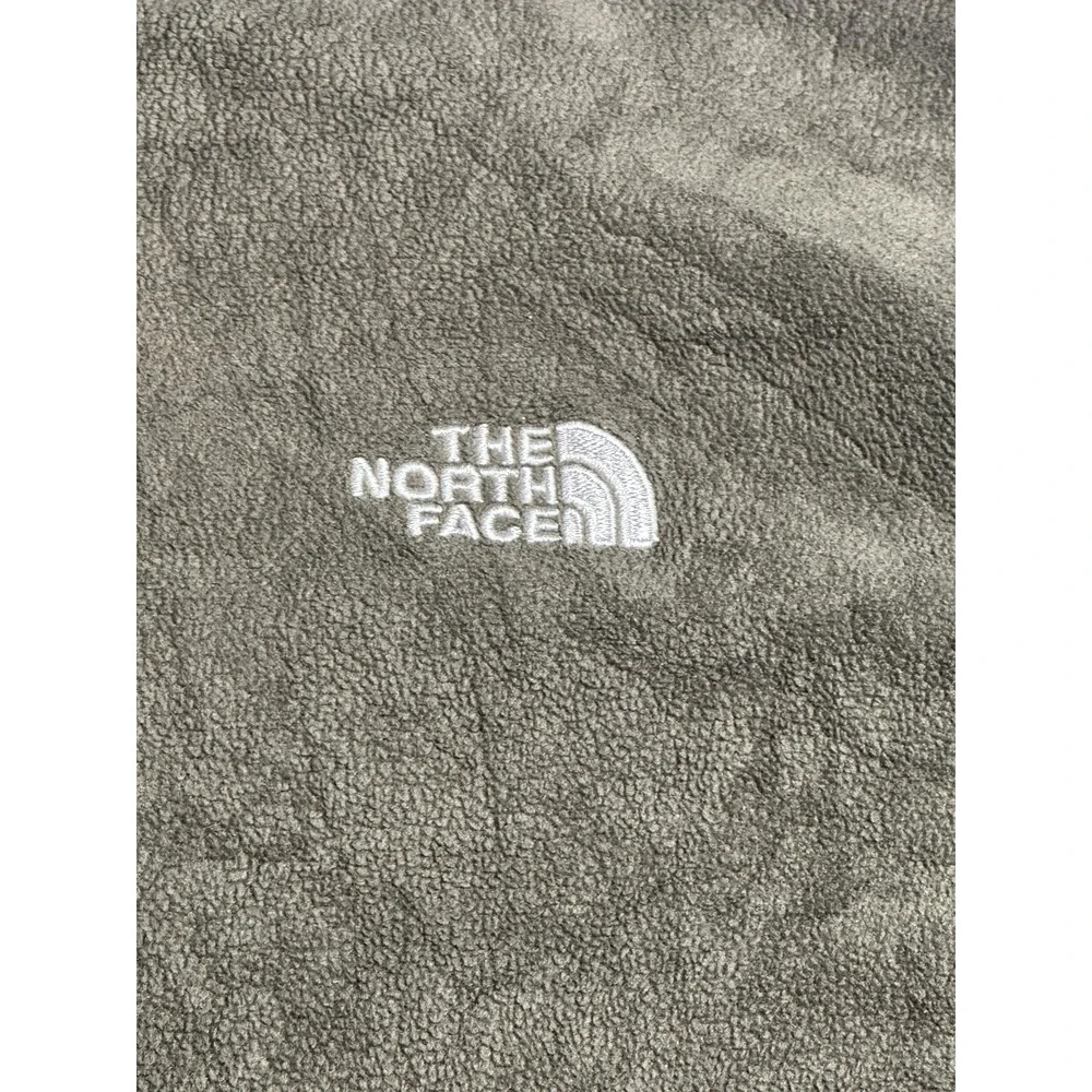 The North Face Pullover Mens‎ XL Green Quarter Zip Fleece Outdoor Hiking